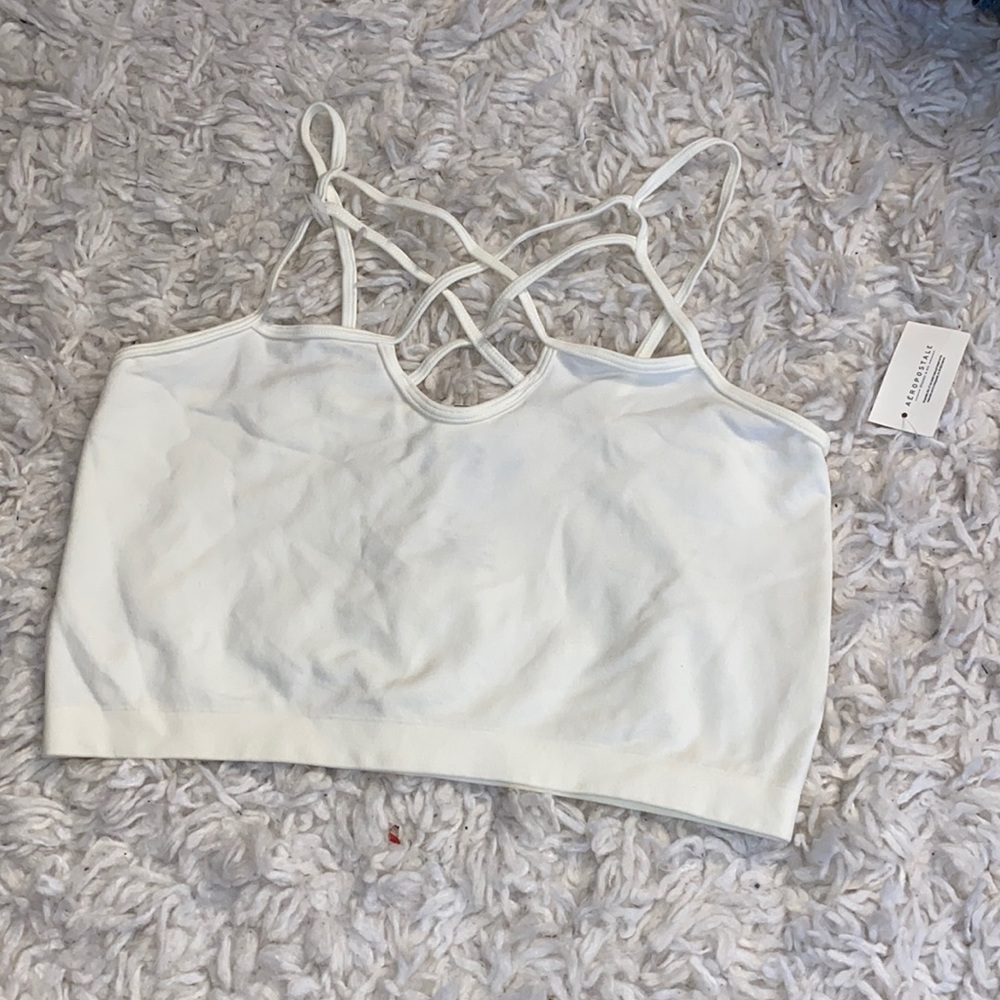 Brand New! Criss-Cross Cropped Tank